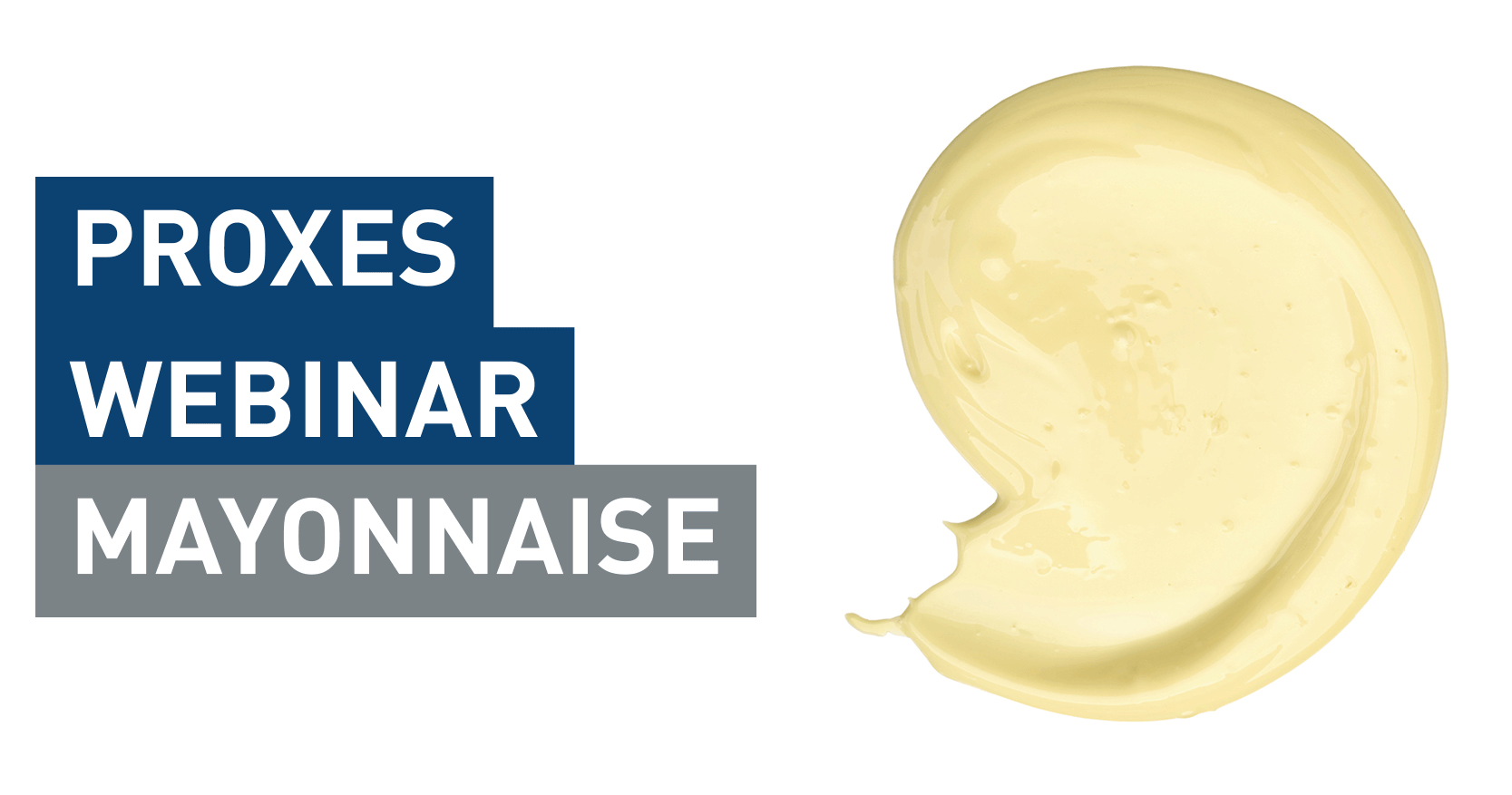 ProXES Webinar Mayonnaise – real to light