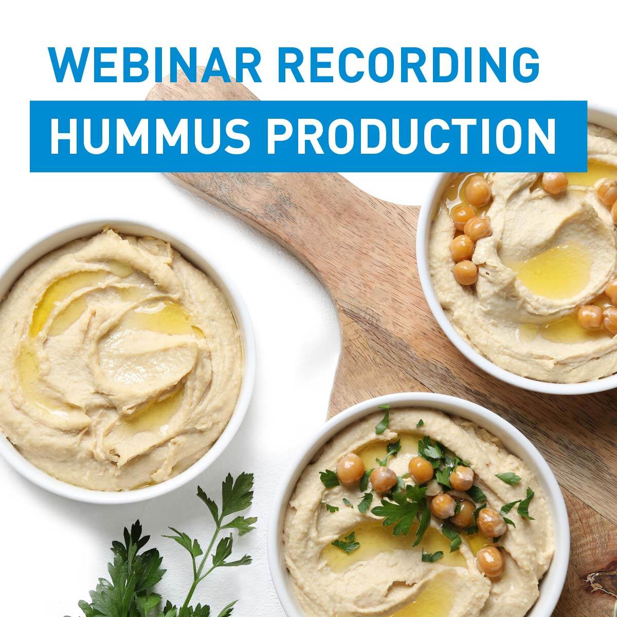 ProXES Webinar: From hummus production to seed and nut milling